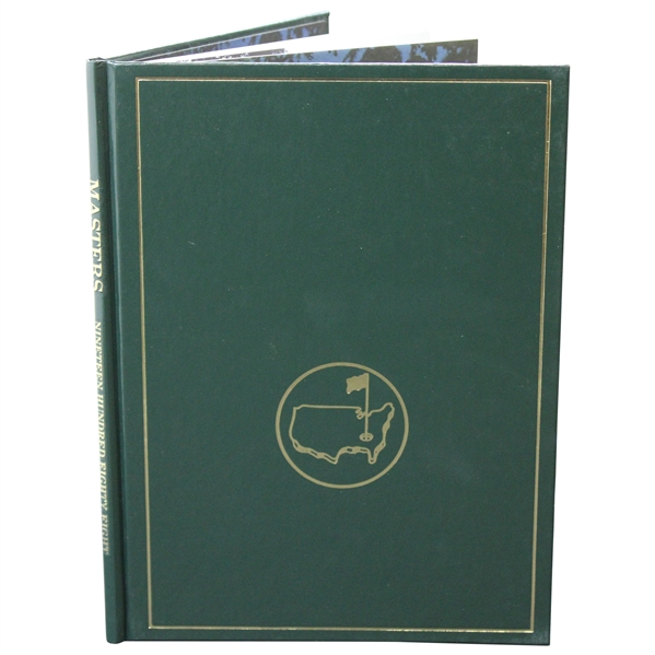 1988 Masters Tournament Annual Book - Sandy Lyle Winner