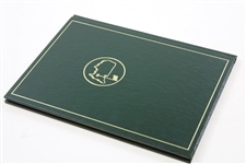 1989 Masters Tournament Annual Book - Nick Faldo Winner
