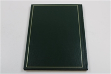 1989 Masters Tournament Annual Book - Nick Faldo Winner
