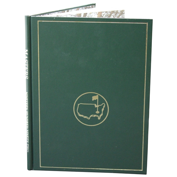 1992 Masters Tournament Annual Book - Fred Couples Winner