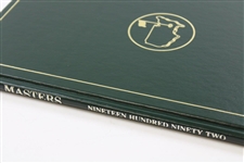 1992 Masters Tournament Annual Book - Fred Couples Winner