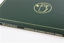 1993 Masters Tournament Annual Book - Bernhard Langer Winner