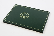 1993 Masters Tournament Annual Book - Bernhard Langer Winner