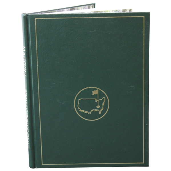 1995 Masters Tournament Annual Book - Ben Crenshaw Winner & Tigers 1st 