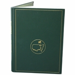 2000 Masters Tournament Annual Book - Vijay Singh Winner