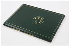 2000 Masters Tournament Annual Book - Vijay Singh Winner