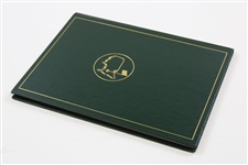 2000 Masters Tournament Annual Book - Vijay Singh Winner