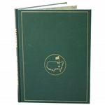2001 Masters Tournament Annual Book - Tiger Woods Winner