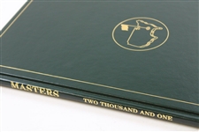 2001 Masters Tournament Annual Book - Tiger Woods Winner
