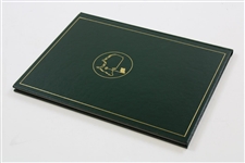 2001 Masters Tournament Annual Book - Tiger Woods Winner
