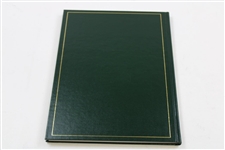 2001 Masters Tournament Annual Book - Tiger Woods Winner