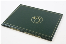 2002 Masters Tournament Annual Book - Tiger Woods Winner