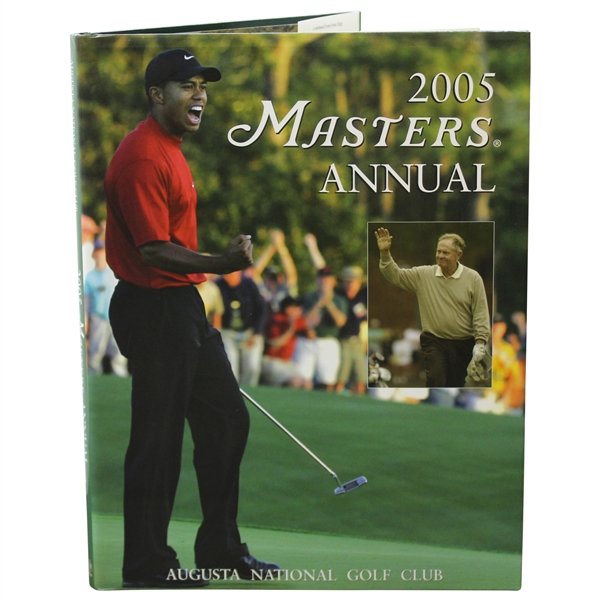 2005 Masters Tournament Annual Book - Tiger Woods Winner