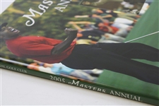 2005 Masters Tournament Annual Book - Tiger Woods Winner