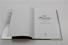 2005 Masters Tournament Annual Book - Tiger Woods Winner