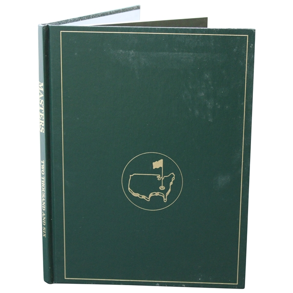 2006 Masters Tournament Annual Book - Phil Mickelson Winner