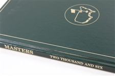 2006 Masters Tournament Annual Book - Phil Mickelson Winner