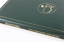 2007 Masters Tournament Annual Book - Zach Johnson Winner