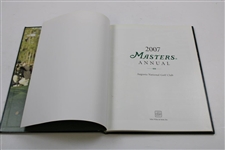 2007 Masters Tournament Annual Book - Zach Johnson Winner
