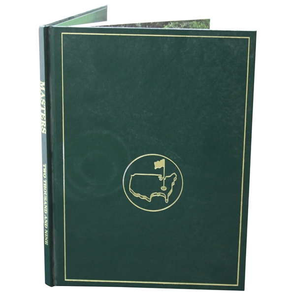 2009 Masters Tournament Annual Book - Angel Cabrera Winner