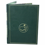 2009 Masters Tournament Annual Book - Angel Cabrera Winner