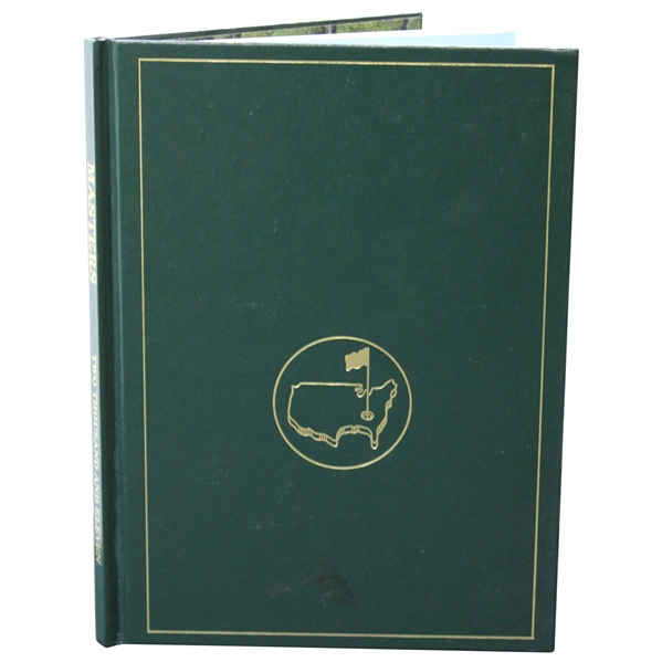 2011 Masters Tournament Annual Book - Charl Schwartzel Winner
