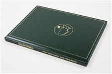2014 Masters Tournament Annual Book - Bubba Watson Winner