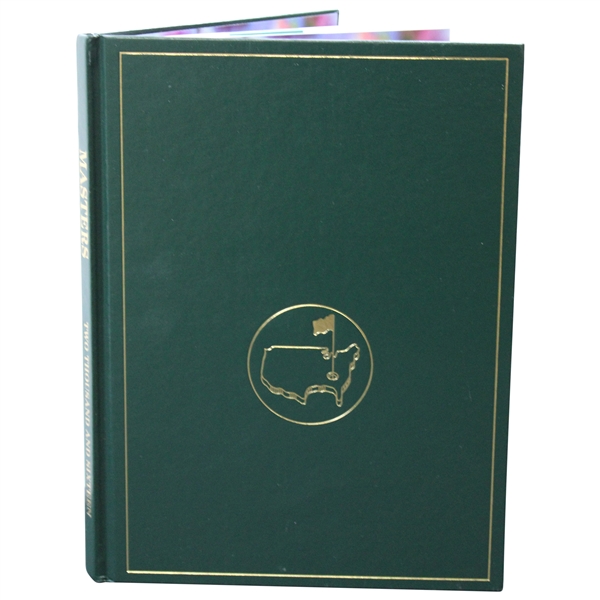 2016 Masters Tournament Annual Book - Danny Willett Winner