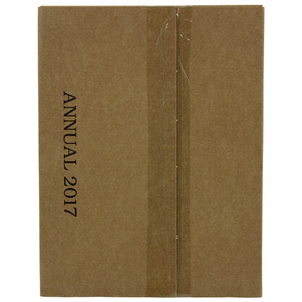2017 Masters Tournament New Unopened Annual Book - Sergio Garcia Winner