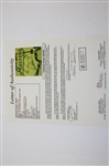 Palmer, Nicklaus, & Player 'Big 3' Signed 2000 Masters Embroidered Flag JSA #B22660