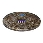 1957 US Amateur at The Country Club Brookline Sterling Silver Runner-Up Medal