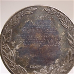 1957 US Amateur at The Country Club Brookline Sterling Silver Runner-Up Medal