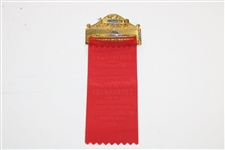 1953 Intl. Mixed Two-Ball Open Golf Tournament Contestant Badge Belonging to Pete Cooper
