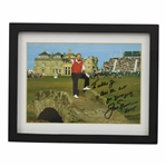 Jack Nicklaus Signed & Personalized Farewell to St. Andrews Photo to Ike Grainger JSA ALOA