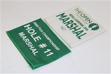 2006 OPEN Championship & 2006 PGA Championship Marshall Arm Bands - Tiger Wins