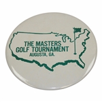 The Masters Golf Tournament Oversize Vintage Logo Button