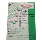 1964 Masters Tournament Spectator Guide - Arnies Final Masters Win