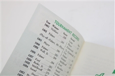 1964 Masters Tournament Spectator Guide - Arnie's Final Masters Win
