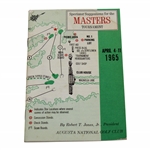 1965 Masters Tournament Spectator Guide - Jack Nicklaus Winner