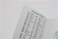 1965 Masters Tournament Spectator Guide - Jack Nicklaus Winner