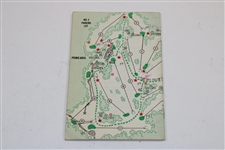 1965 Masters Tournament Spectator Guide - Jack Nicklaus Winner