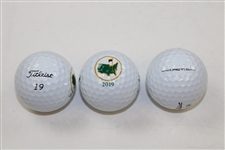 2019 Masters Tournament Logo Berckmans Place Dozen PRO-V1 Golf Balls in Box