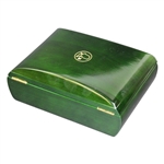 2015 Masters Tournament Ltd Ed Berckman's Place Golf Balls in Emerald Green Wood Case