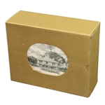 2014 Masters Tournament Ltd Ed Berckman's Place Golf Balls in Clubhouse Cherry Wood Case
