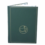 1986 Masters Tournament Green Annual Book - Jack Nicklaus 6th Masters Win