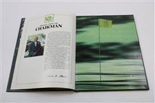 1986 Masters Tournament Green Annual Book - Jack Nicklaus 6th Masters Win