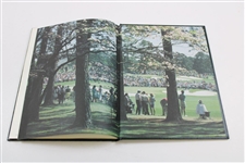 1986 Masters Tournament Green Annual Book - Jack Nicklaus 6th Masters Win