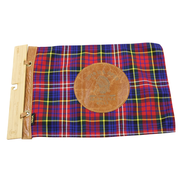 2018 US Open at Shinnecock Hills Embroidered Tartan Seamus Flag