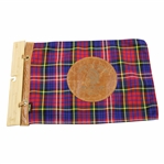 2018 US Open at Shinnecock Hills Embroidered Tartan Seamus Flag
