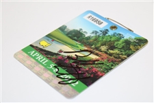 Bubba Watson Signed 2012 Masters Tournament SERIES Badge #R16958 JSA ALOA